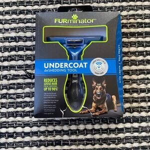 🌿FURminator Stainless Steel Dogs Large Short Undercoat deshedding Tool
